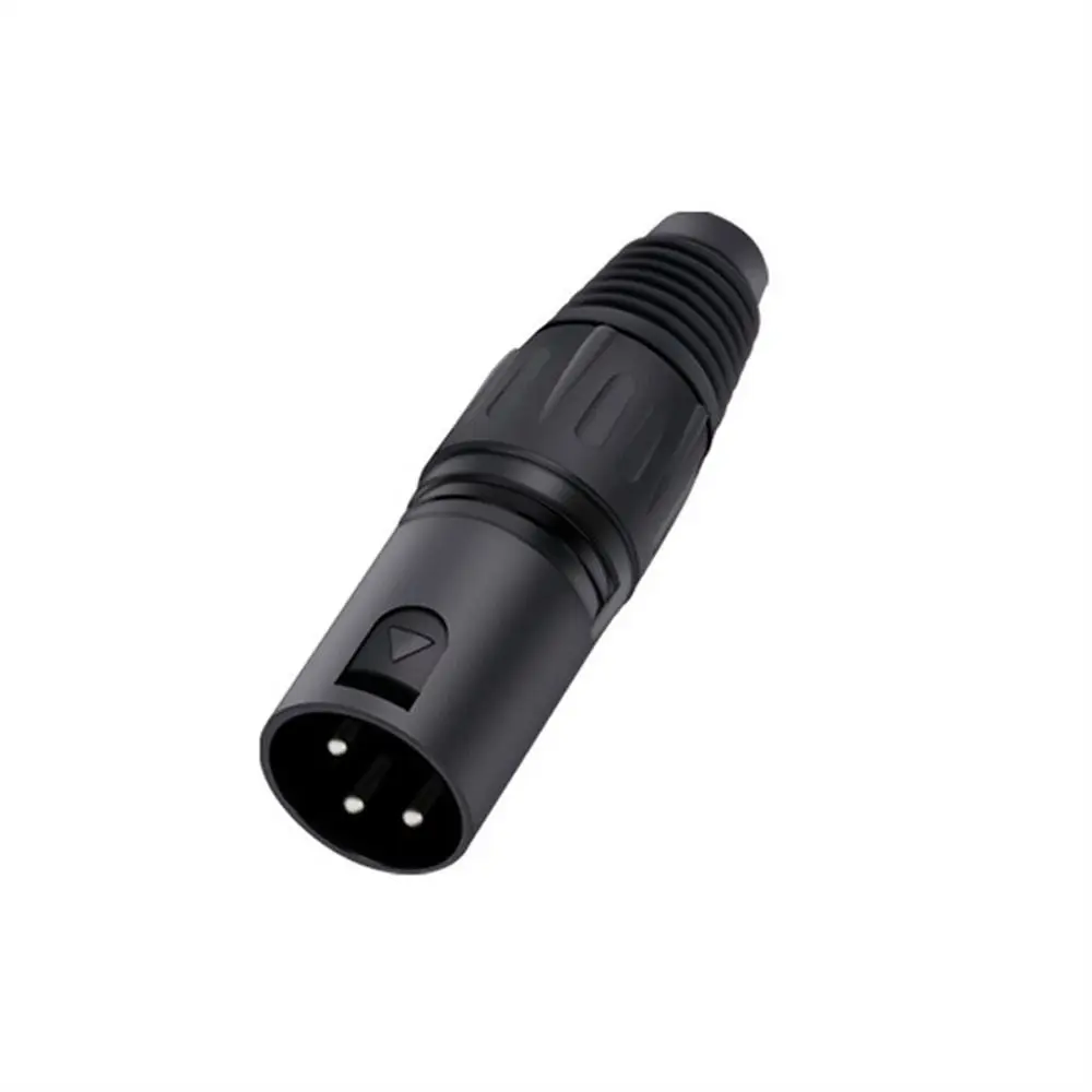 

Кабель XLR 3-контактный черезpp черный/серебристый
