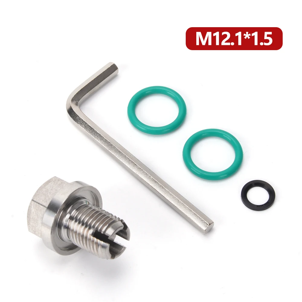 RASTP-M10.4/M12.1/M14.1/M16.1/M18.1 Пробка слива масла Piggyback Саморезной комплект для ремонта резьбы масляного поддона с уплотнительным ключом QRF042