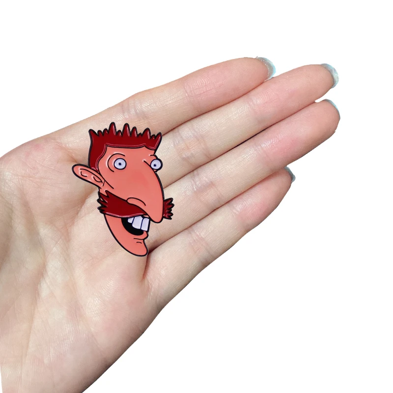 

D0244 Мультяшные эмалевые заколки для лацканов заколки для рюкзака броши для одежды классические аниме портфели значки детские ювелирные изд...