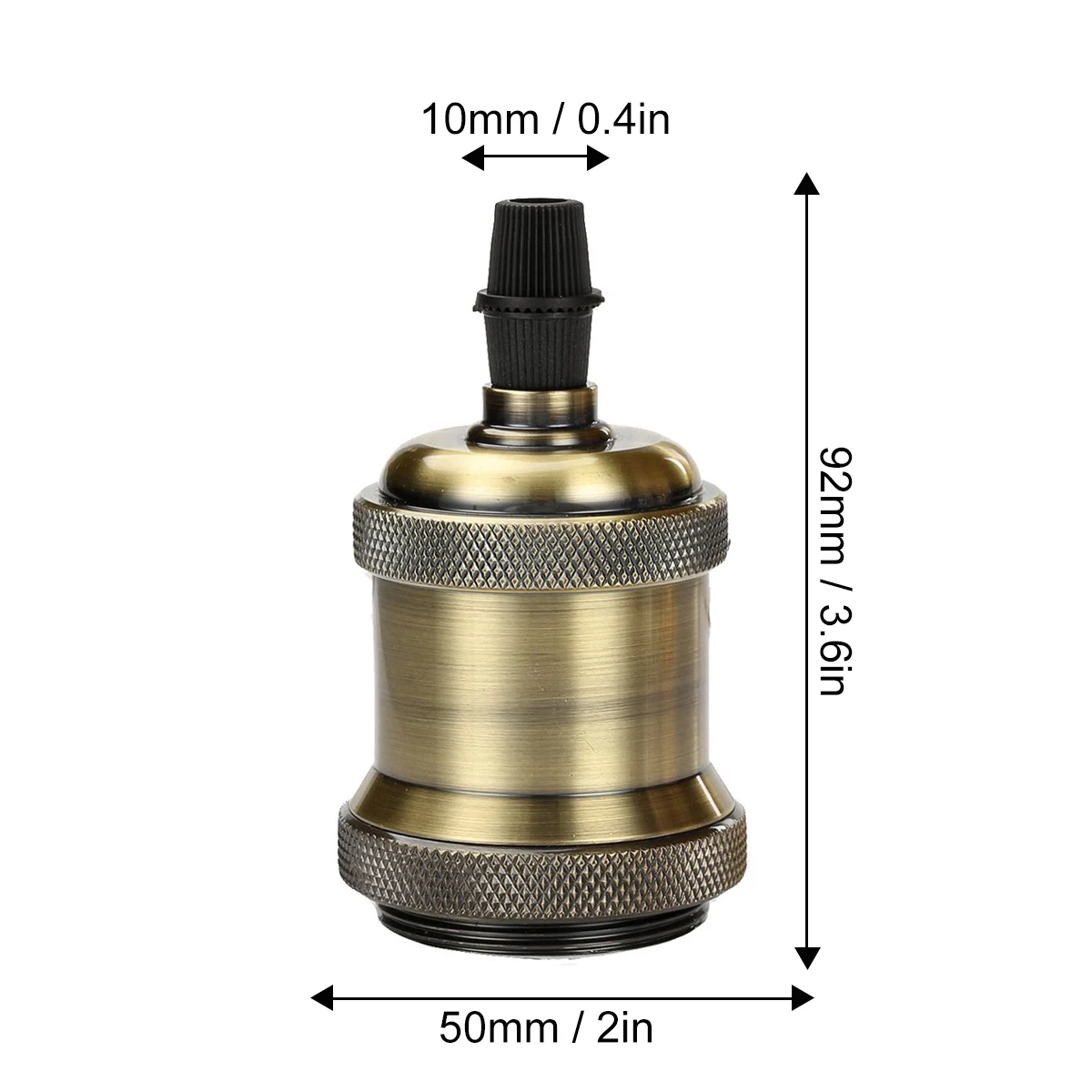 

Sphoon Антикварный цоколь для лампы E27 алюминий