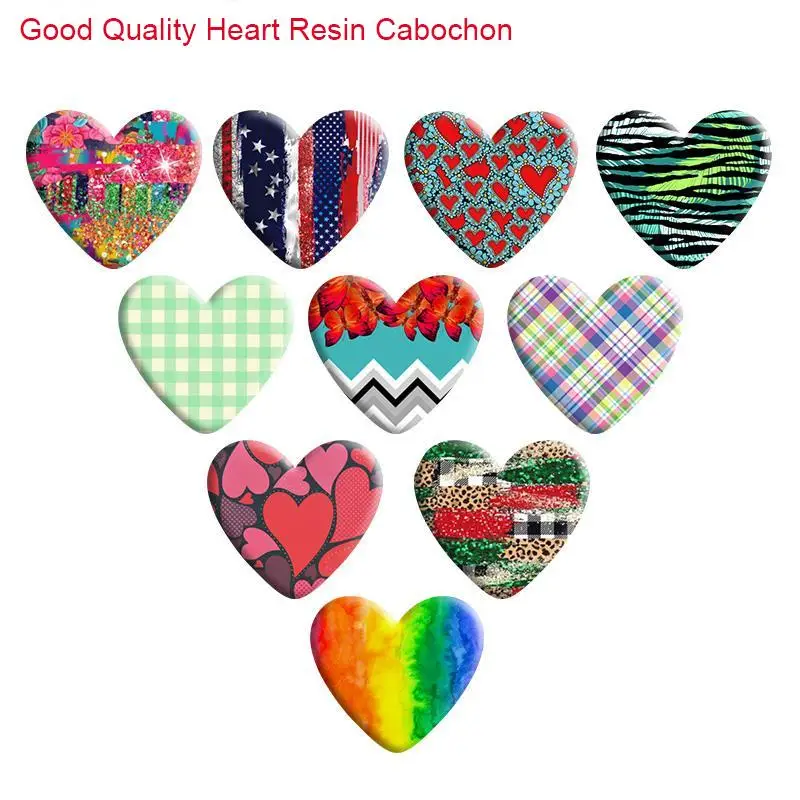 

Colorful Love Pattern Pocket Hugs Pocket Hearts Gifts Love Heart Resin Cabochon Accessories DIY Phone Sticker Necklace R1180