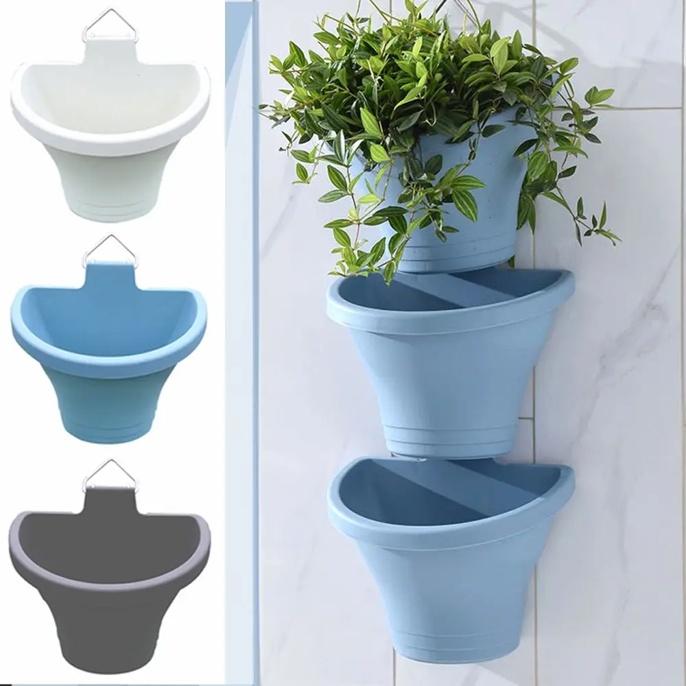 

Fence Decor Wall Mounted Balcony Plant Container Plant Pots Succulent Box Hanging Planter Flower Pot