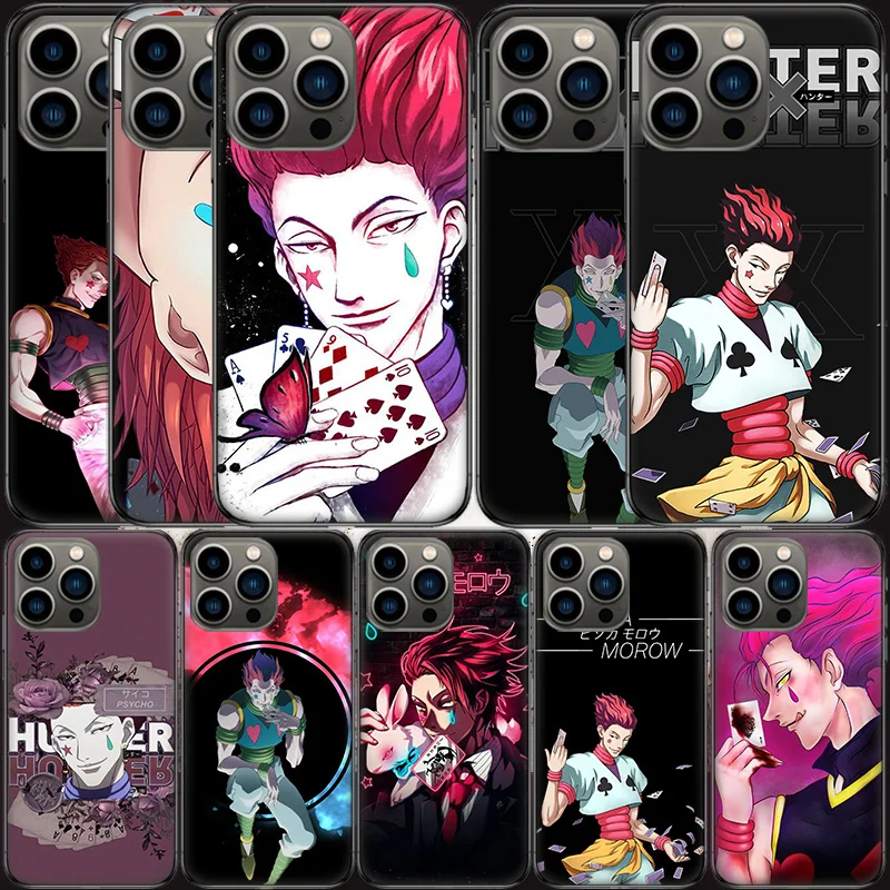 

Hisoka Anime Hunter X hunter Phone Case For Apple Iphone 13 12 Mini 11 14 Pro Max Cover SE 2020 X XS XR 8 7 6 6S Plus 5 5S Shell