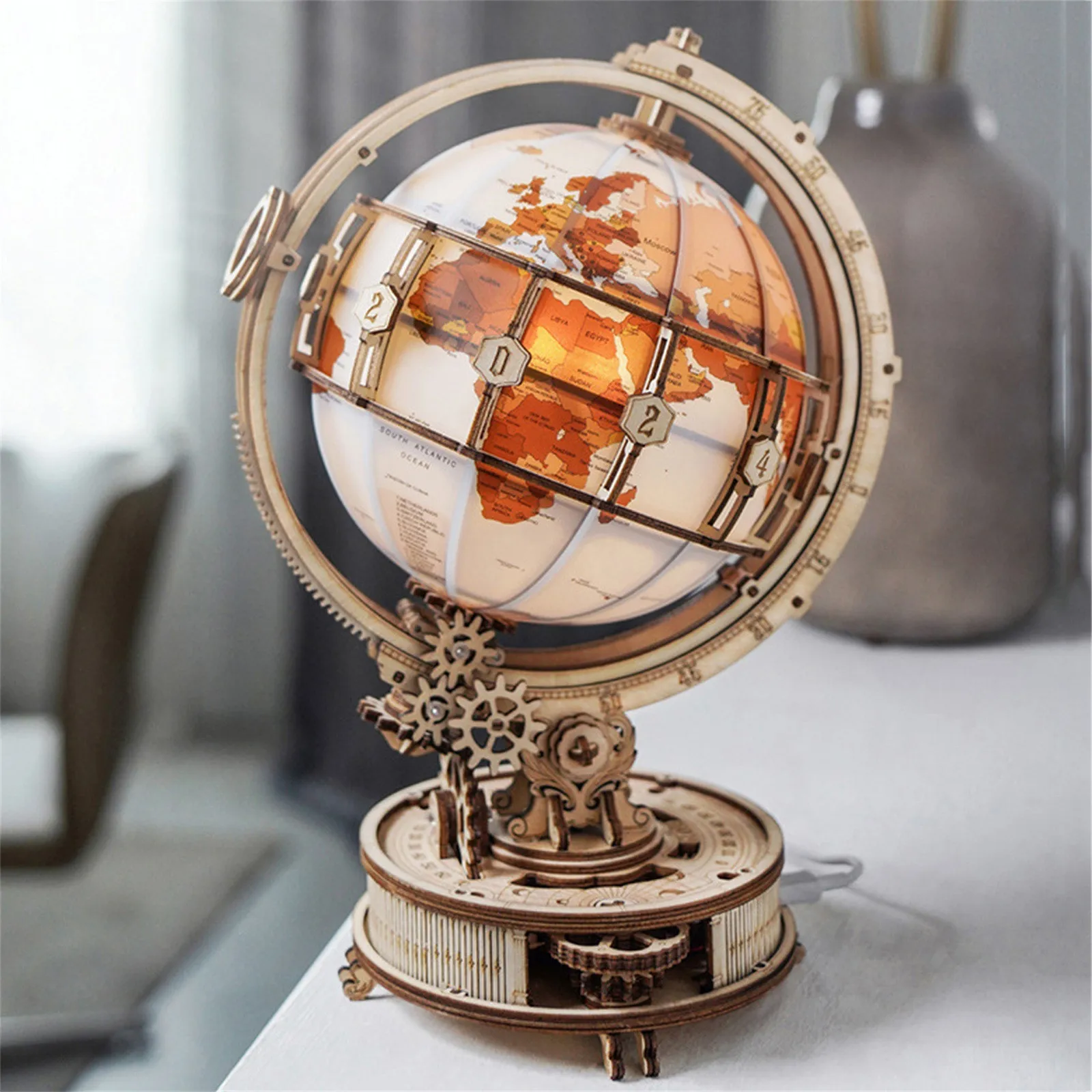 

Пазлы 3d деревянные с подсветкой, 180 шт., для взрослых