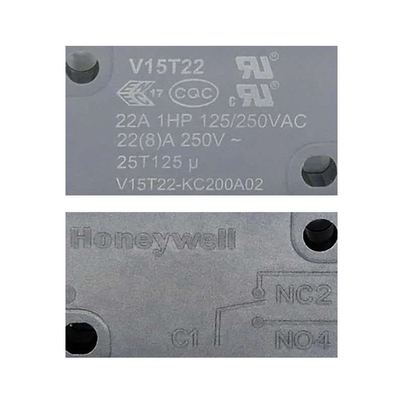1 шт. Honeywell V15T22-KC200A02 микро концевой выключатель 250VAC 22A-используется |