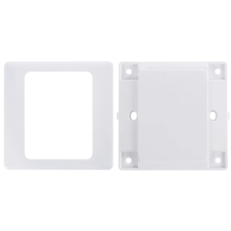 

2022 New Electric Wall Switch Socket Blank Cover Panel Whiteboard ABS Outlet Plate Bezel Tool 86x86mm