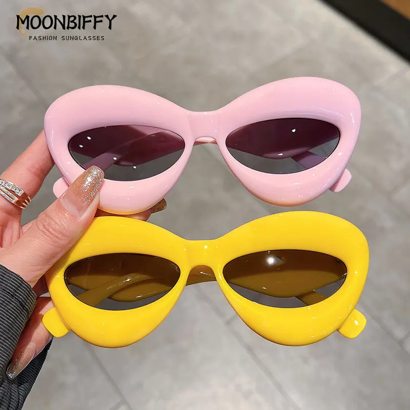 

Funny Sunglasses Women Fashion Brand Designer Oversized Punk Sun Glasses Men Party Hip Pop Shades Sun Glasses Gafas De Sol Mujer