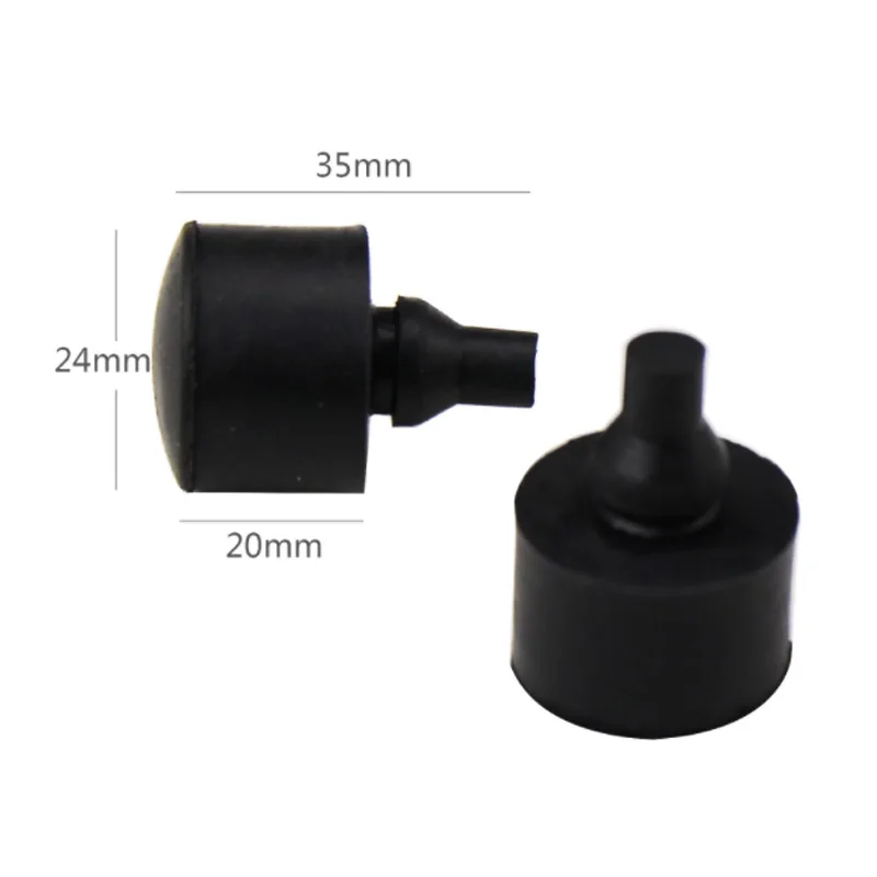 

2 шт., центральная подставка для мотоцикла, резиновый демпфер, бампер, блок для китайского скутера Baotian Benzhou Jinlun GY6