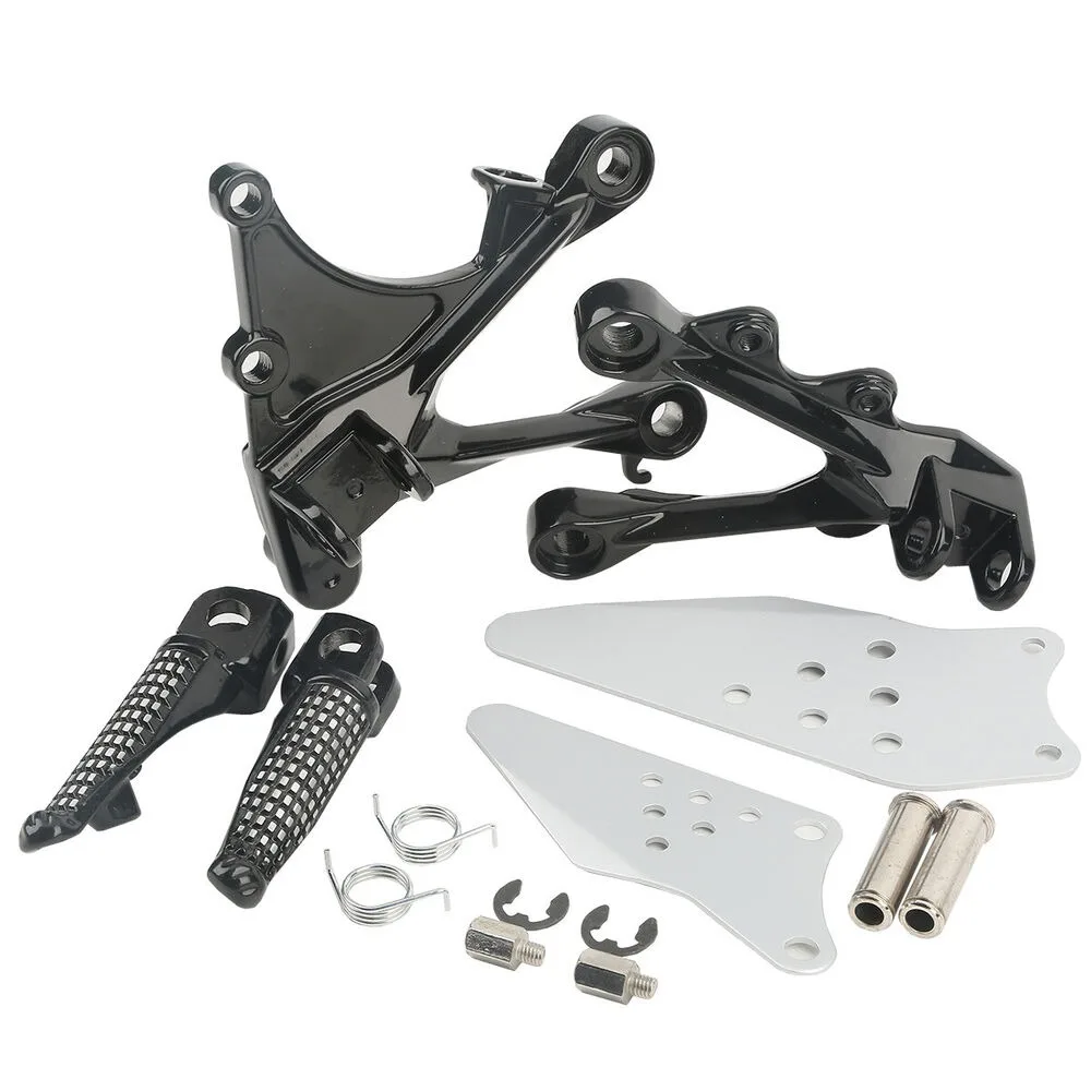 Передняя педаль привода черный и серебристый ножной гвоздь комплект кронштейнов