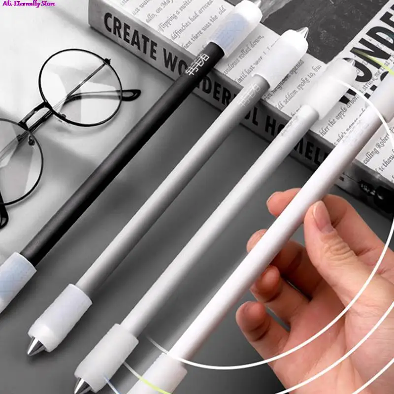 

1 шт. Вращающаяся ручка, креативная вращающаяся гелевая ручка для игр, рандомная игрушка, удобная ручка для спиннинга