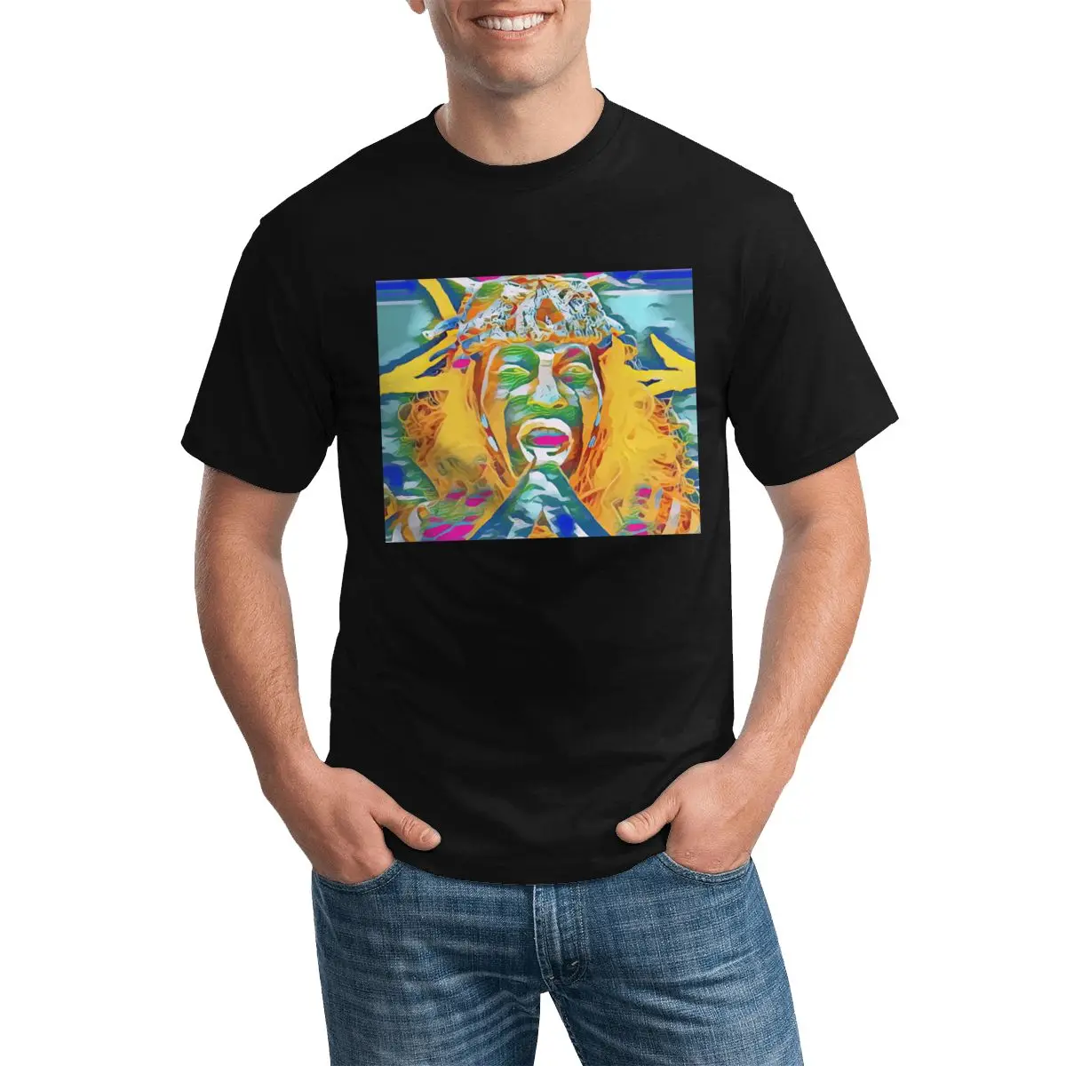 

Hellbound Streamer Guy Cyberpunk T Shirt Creepy Kdrama Oversize Streetwear T-Shirt Graphic 100 Cotton Tee Shirt Mens