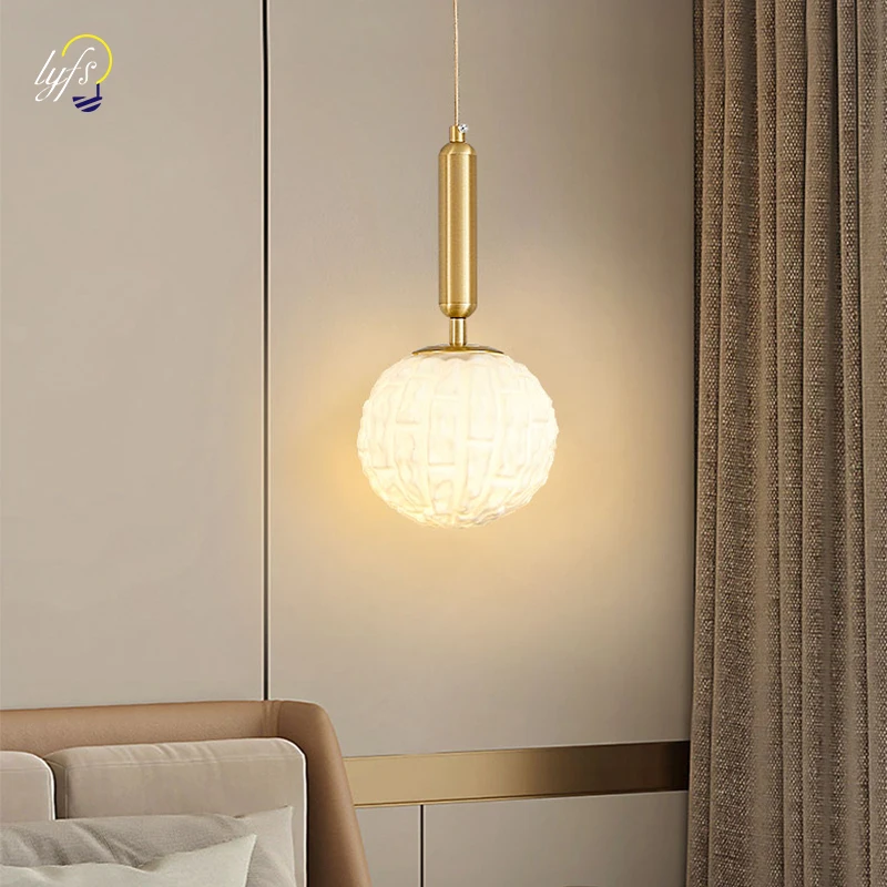 LED Nordic Pendant Lights Hanging Lamp Indoor Lighting Room Decor Home Bedroom Bedside Dining Tables Living Room Modern Light