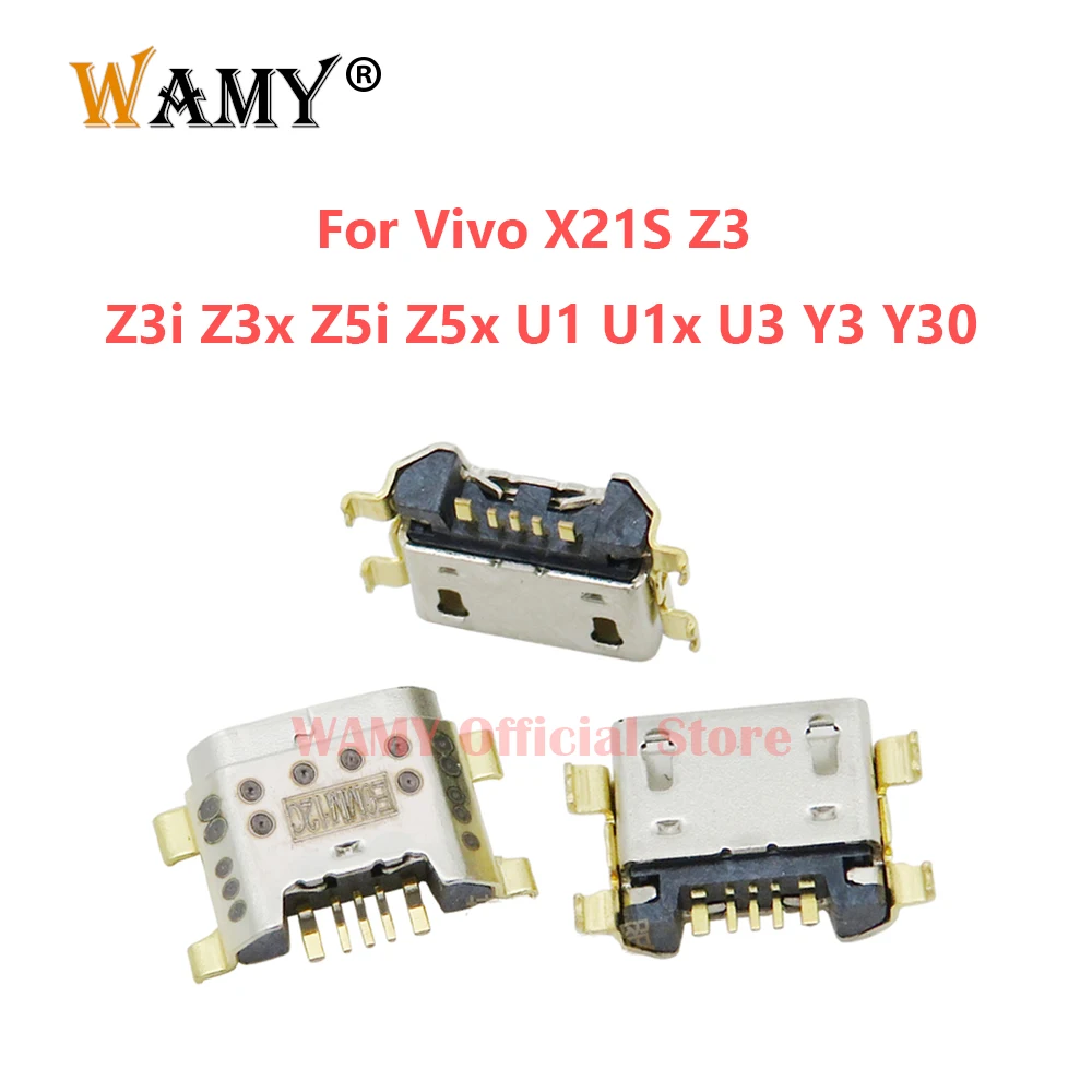

10-20Pcs USB Charging Dock Connector Charger Socket Power Plug Port for Vivo X21S Z3 Z3i Z3x Z5i Z5x XPlay6 U1 U1x U3 U3x Y3 Y30