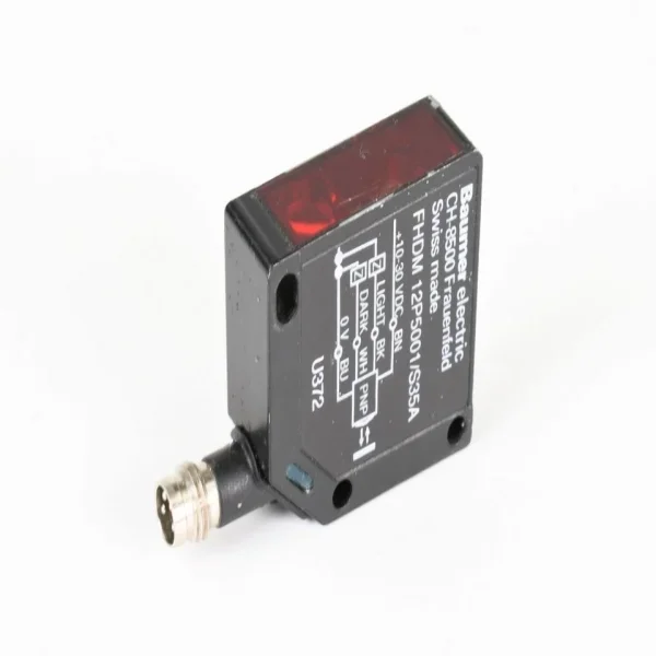 Фото Новый 10234167, Fhdm 12p5001s35a, Оригинальный световой датчик отражения (датчик-реле) для ПЛК, абсолютно новый, в наличии №1