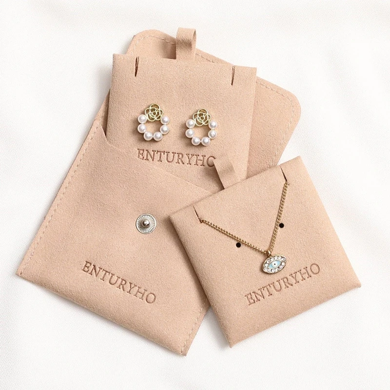 Изготовленный на заказ биоразлагаемый конверт шнурке из микрофибры подарочная