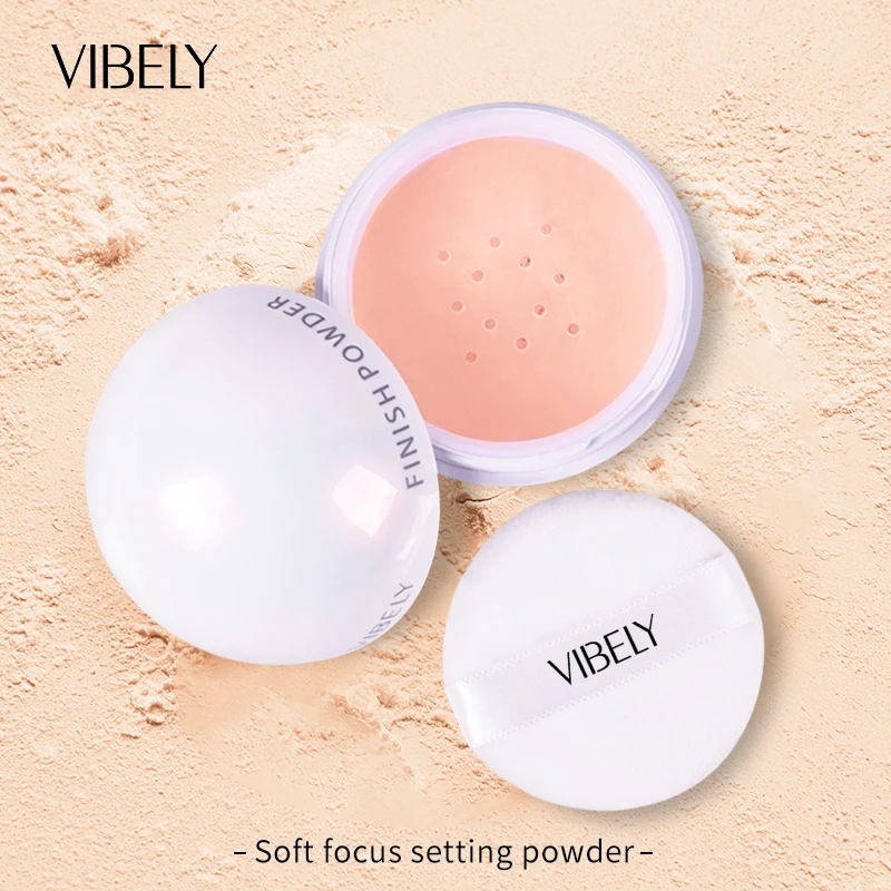 

Best Cute Smooth Loose Powder 3 Color Matte Transparent Finishing Powder Waterproof Oil Control Light Face Makeup Setting Powder