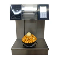milk snow ice machine gl b120 bingsu machine touch screen device in the milk tea shop