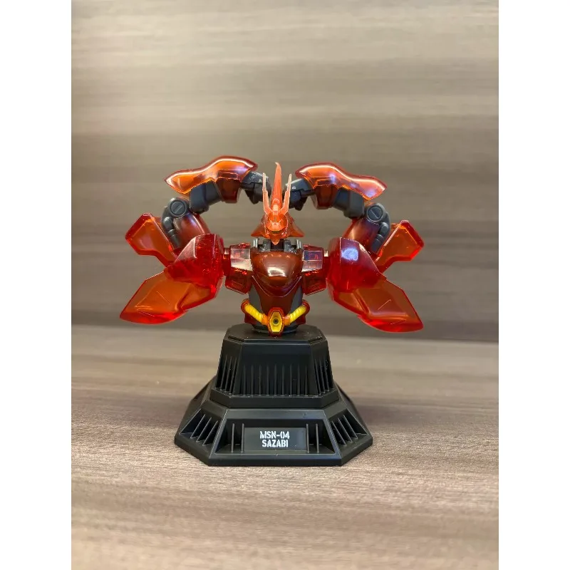 Фото Коллекционная фигурка-бюст Сазаби Bandai Shokugan, подвижная модель, игрушка-сюрприз в закрытой упаковке №4