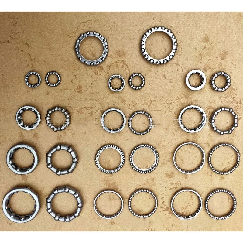 

2pcs 32-40mm Bicycle Headset Balls Steel Bike Caged Ball Bearing Race Cycling Bearing Set Frame Front Fork Cycle Parts Accessory