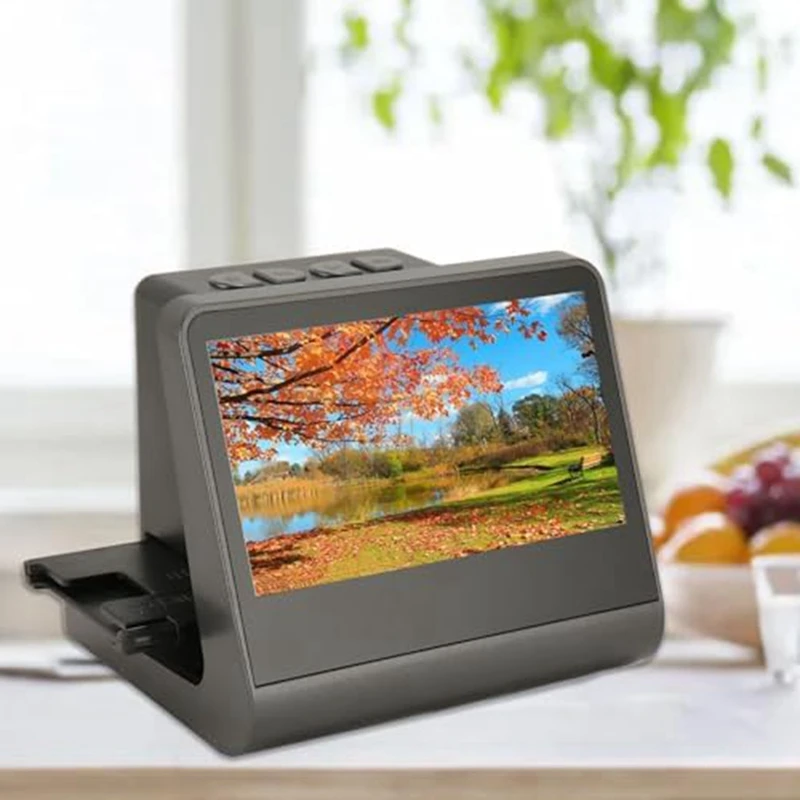 Цифровой сканер слайдов для пленки 48 МП ABS преобразует 135 мм 110 126 и супер 8