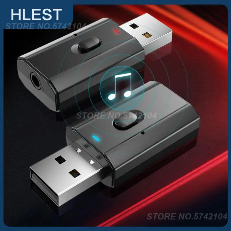 

Bluetooth 5,0 автомобильный беспроводной аудио адаптер практичный Usb Bluetooth адаптер портативный приемник передатчик динамик Компьютер
