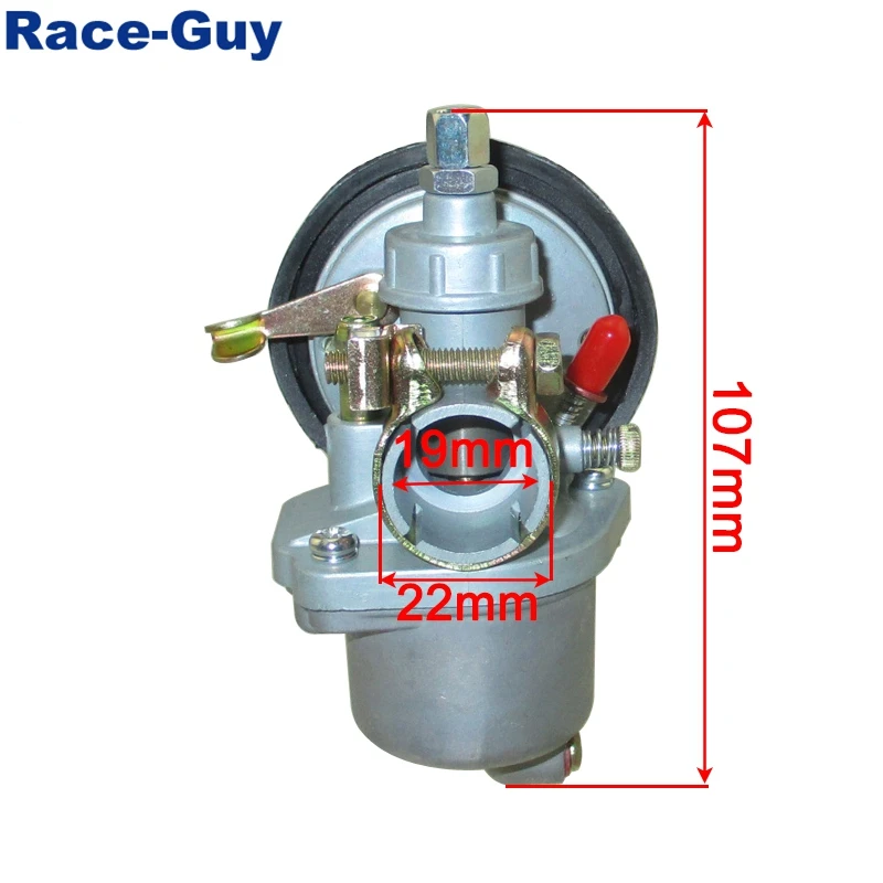 Карбюратор для 2-тактного двигателя велосипеда 49cc 50cc 60cc 80cc