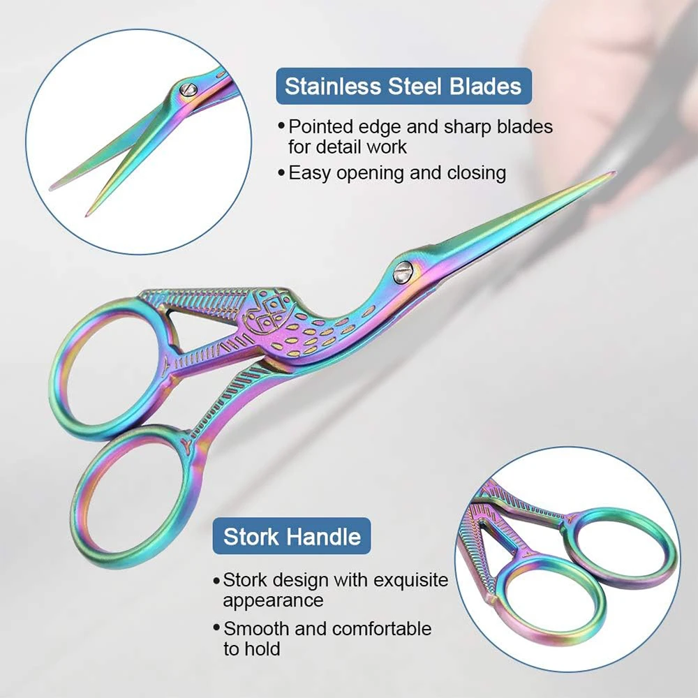 Мини-токарные ножницы острые для дизайна ногтей красочные инструменты из