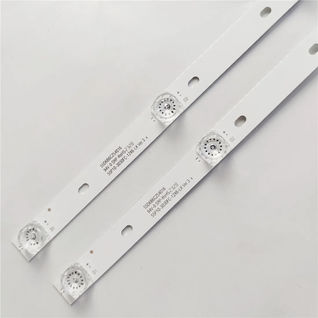 Лента светодиодной подсветки, 6 светодиодов для 55D6B6CZ54016 55P10-3030FC-12X6-LX20200106 55C78 55C715 55C716 55Q10 4C-LB5506-YH09J YH10J (art.: 3920d02ff3e49) - 3920d02ff3e49