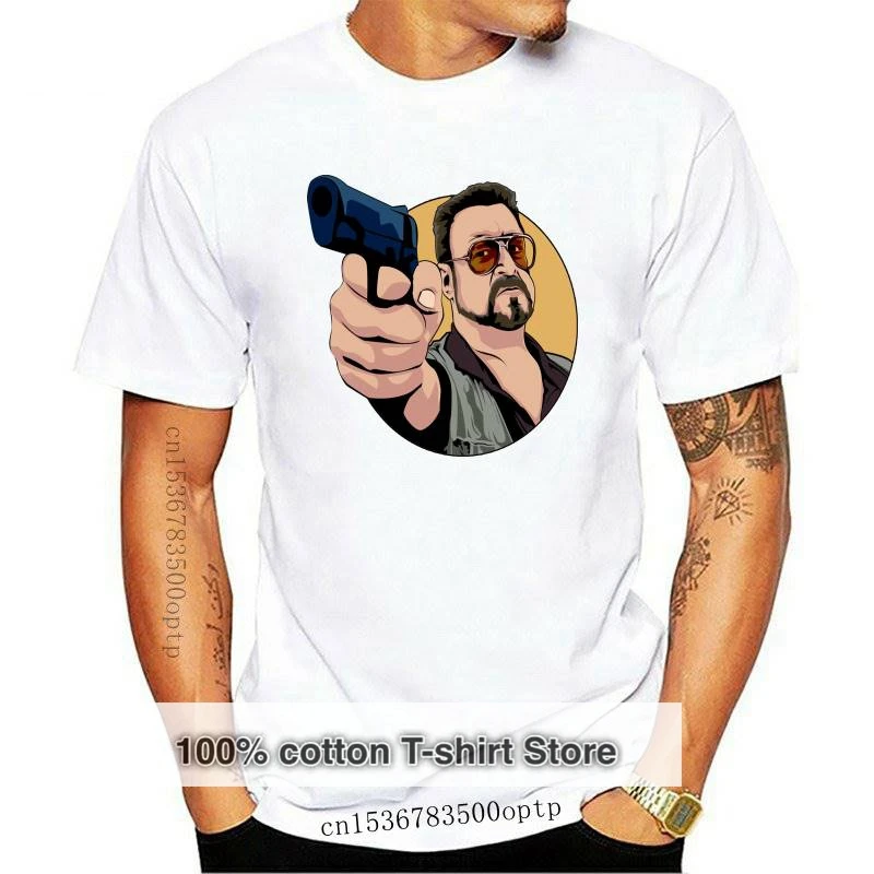 

New THE BIG LEBOWSKI ABIDES MOVIE FILM 90S DUDE CULT TUMBLR URBAN SOBCHAK T-Shirt Birthday Gift Tops TEE Shirt