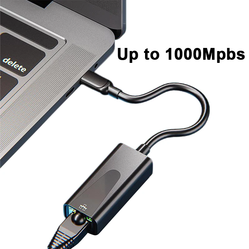 

Сетевая карта 1000 Мбит/с, USB C, Ethernet