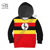 argentina poland guatemala chuuk uganda chile country flag 3dprint children hoodies kids pullover funny jacket family outfit x7