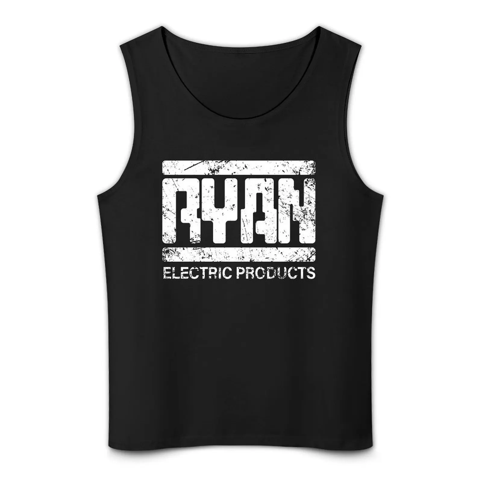 Майка для фитнеса бодибилдинга с эффектом потертости