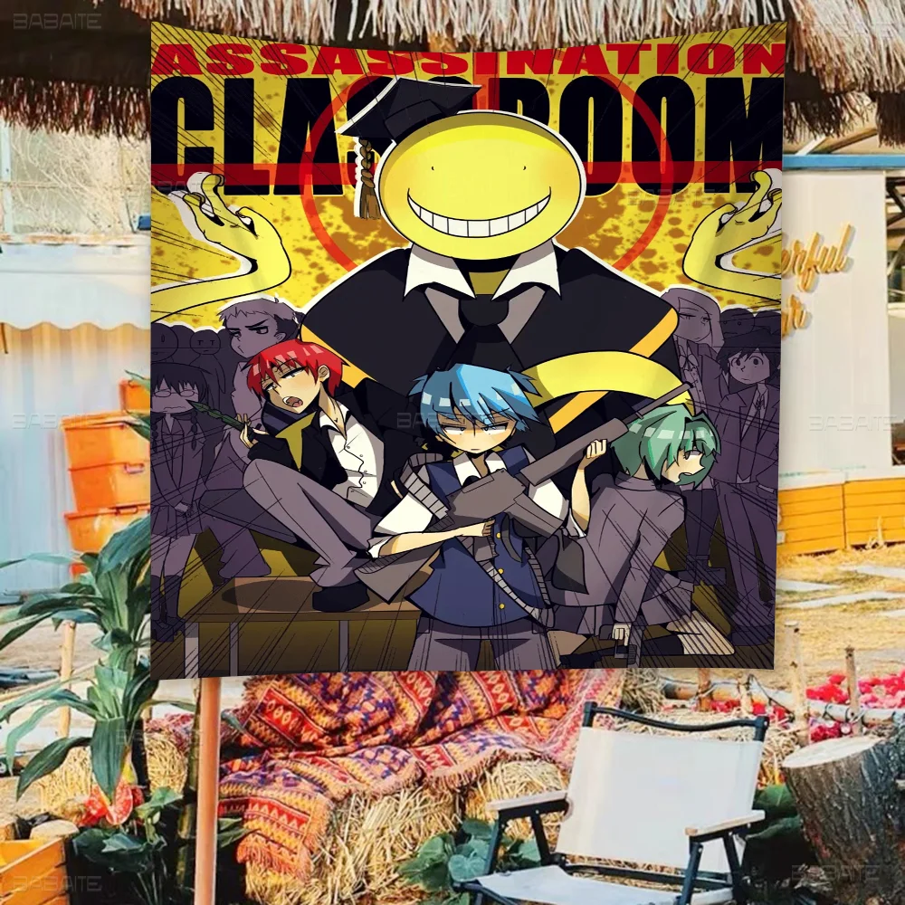 Убийство Класс Печатный Большой Флаг Искусство Научная Художественная Комната