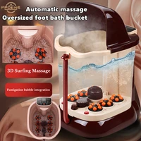 fully automatic massage foot bath quick disassembly and wash heated constant temperature high deep pedicure spa foot bath home