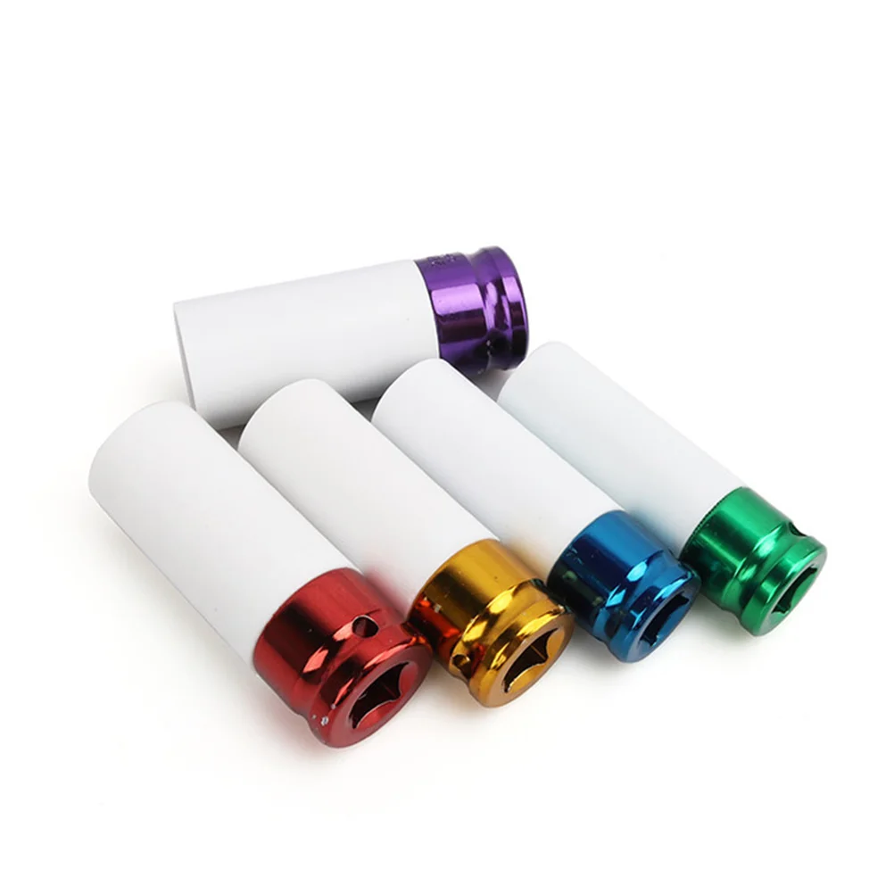 5 шт. Набор адаптеров для шестигранных головок 15 мм 17 19 21 22 защитные втулки