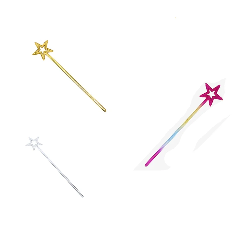 

10 Pcs New Fairy Stick Large Princess Angle Wand Dress Gifts For Kids Girls Christmas Gifts