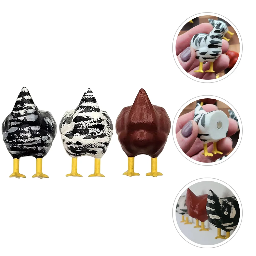 

3 Pcs Cute Fridge Magnets Locker Decor Whiteboard Lovely Household Refrigerator Kitchen Magnetic Stickers