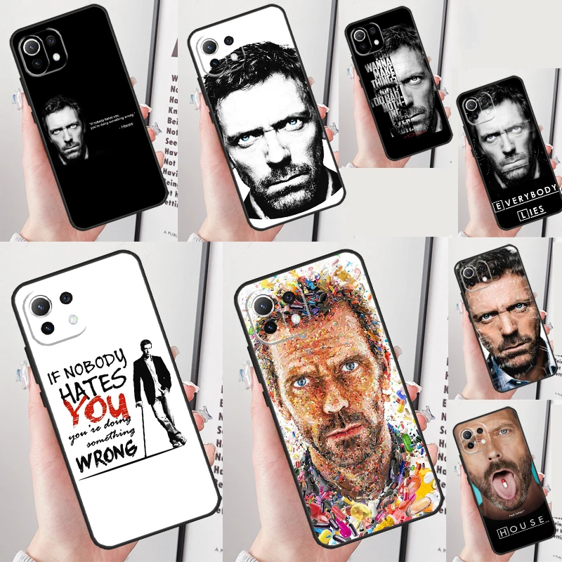 Чехол Dr House Hugh Laurie Pills для Xiaomi 14 Ultra 13 15 11T 12T 13T 14T Pro POCO X6 X3 X5 F5 F6 M6 X7