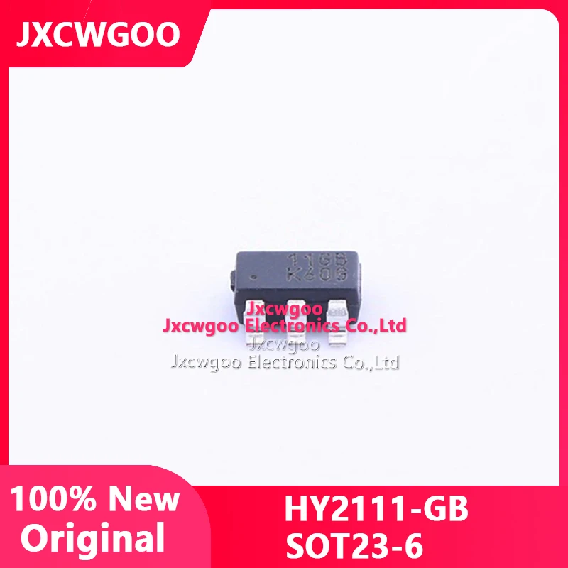 

10PCS 100% new Original HY2111-GB silk screen 11GB power bank protection chip SOT23-6