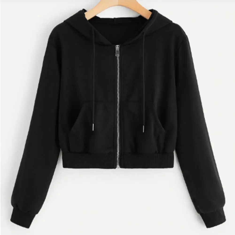 

Женские толстовки в стиле ретро с вышивкой, осенне-зимняя Свободная куртка на молнии с длинным рукавом, пальто, повседневные толстовки Y2k с капюшоном и карманами в стиле Харадзюку