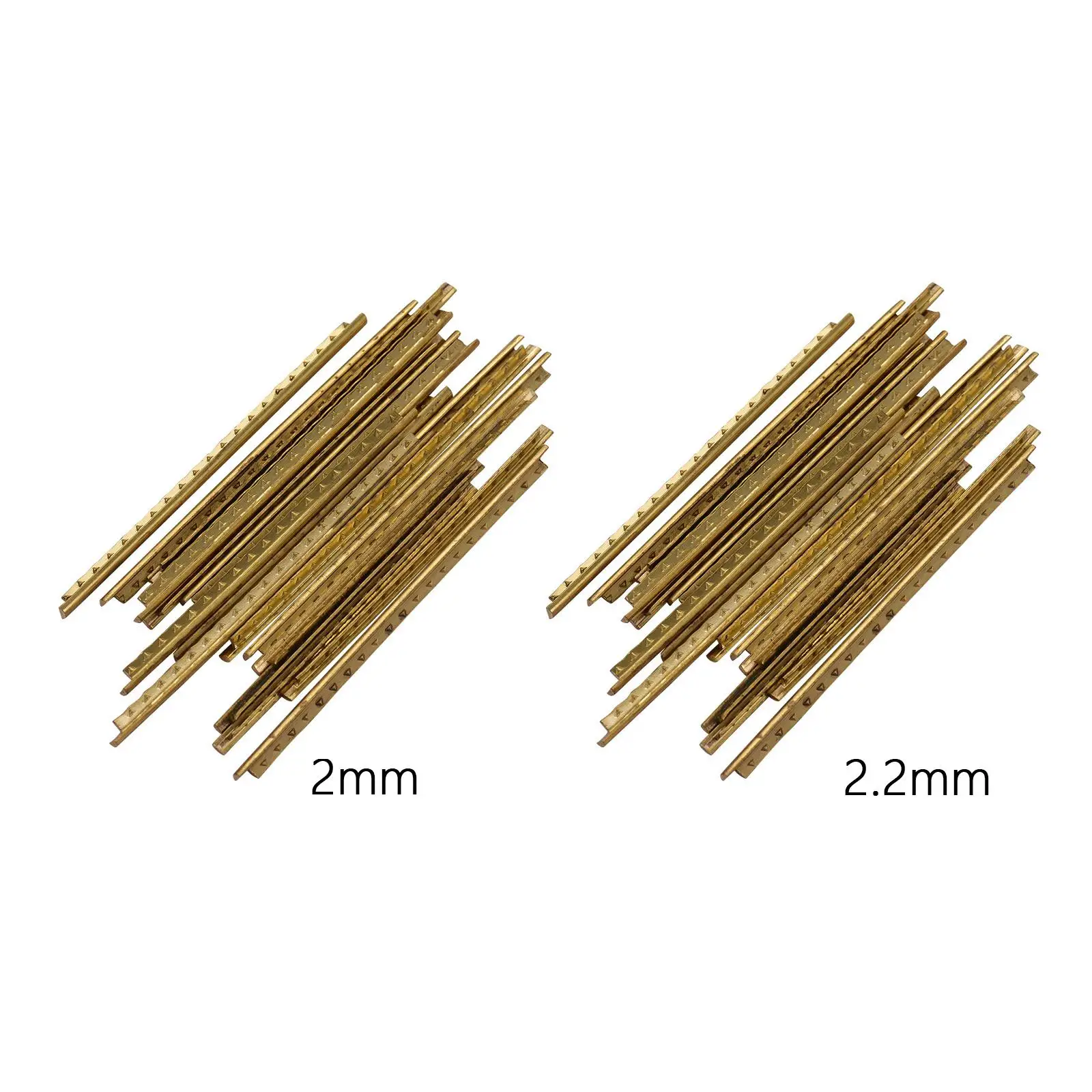 

20 Pieces Guitar Fret Wires Fretwire Guitar Enthusiasts Gifts Accs Parts