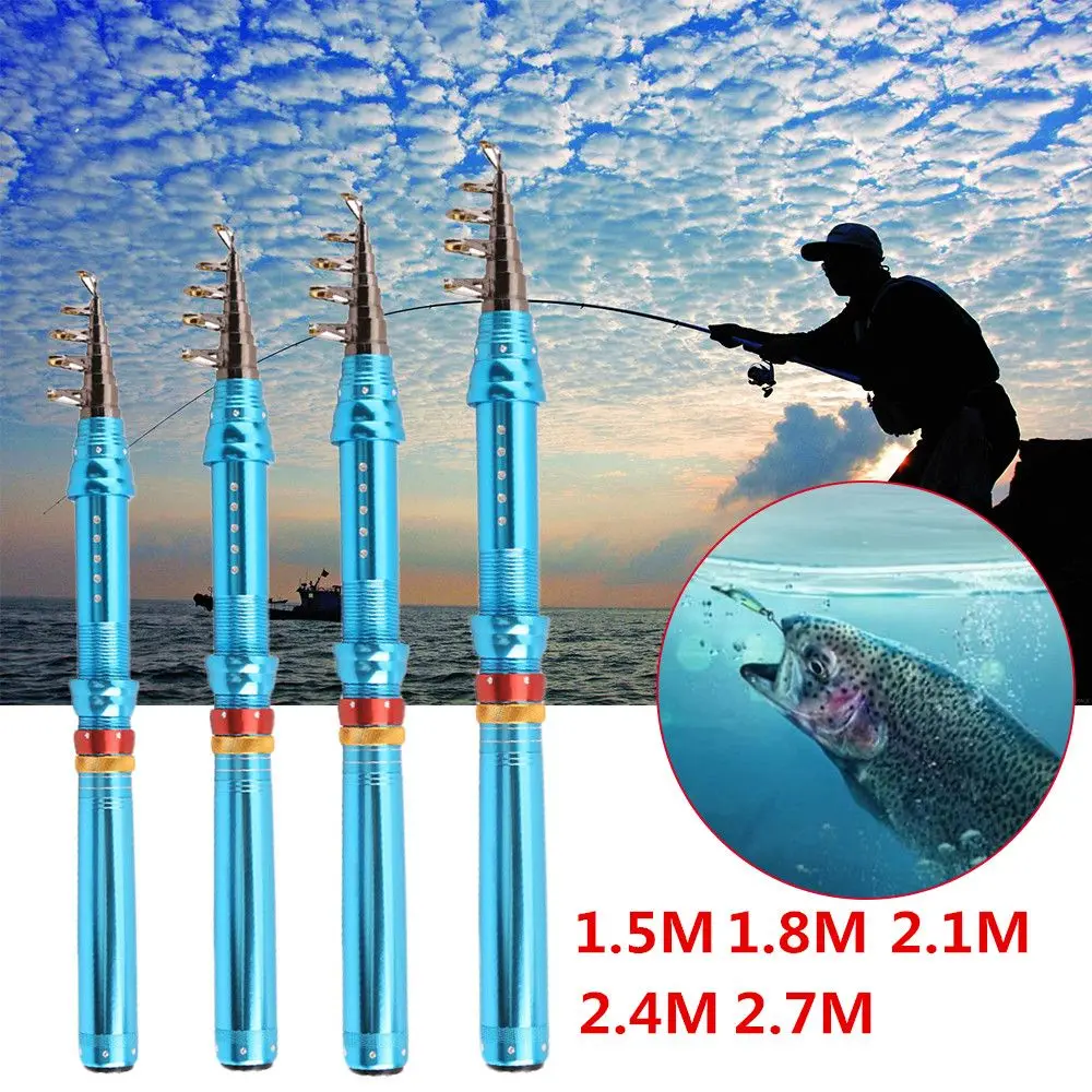 

SuperHard Portable Ultralight Travel Carp Feeder Stream Hand Pole Fishing Tackle Telescopic Fishing Rod