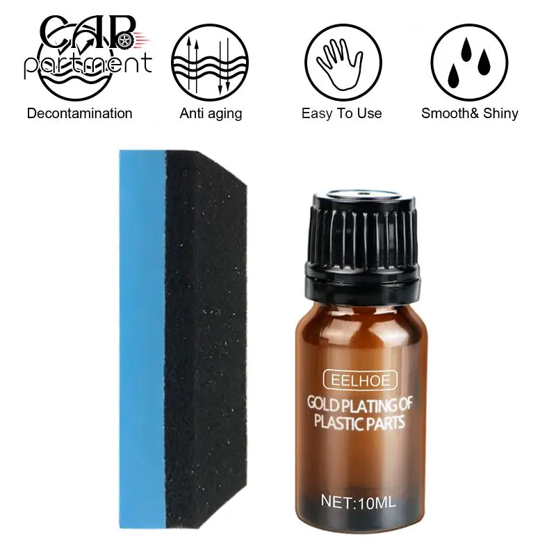 

Universal Maintenance Cleaner 10ml Practical Car Plastic Parts Refurbish Agent Long-lasting Car Supplies Oating Paste