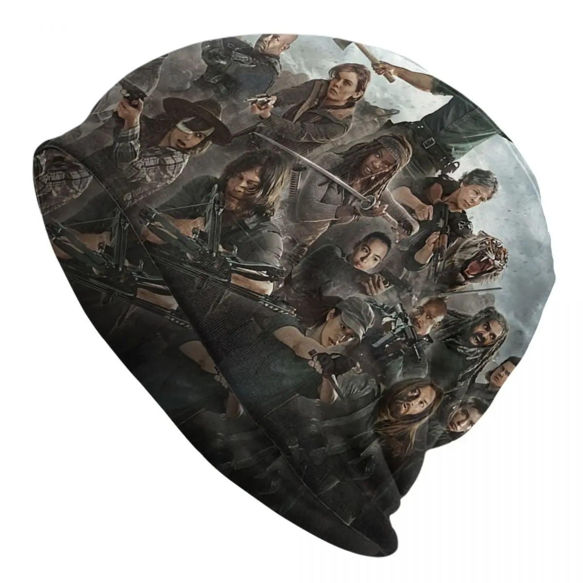 

The Walking Dead Beanie Cap Unisex Winter Warm Bonnet Homme Knit Hats Cool Outdoor Skullies Beanies Caps For Men Women