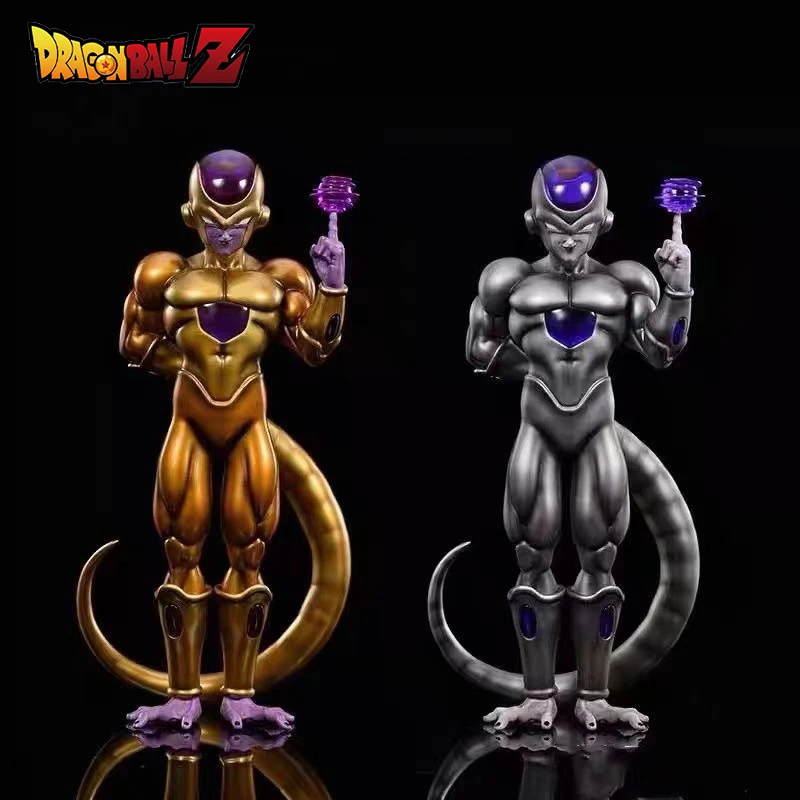 

Набор моделей аниме «Драконий жемчуг Z», фигурки DBZ золотистого и серебристого цвета, финальная форма Фриза, аниме экшн-фигурки для мальчиков, подарок на день рождения, 29 см