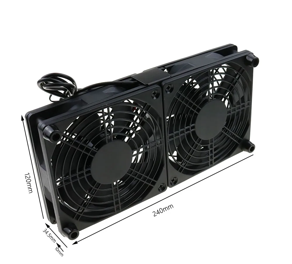 Кулер Для ПК сделай Сам 120 Мм/240 Мм Бесшумный Беспроводной Вентилятор С Питанием