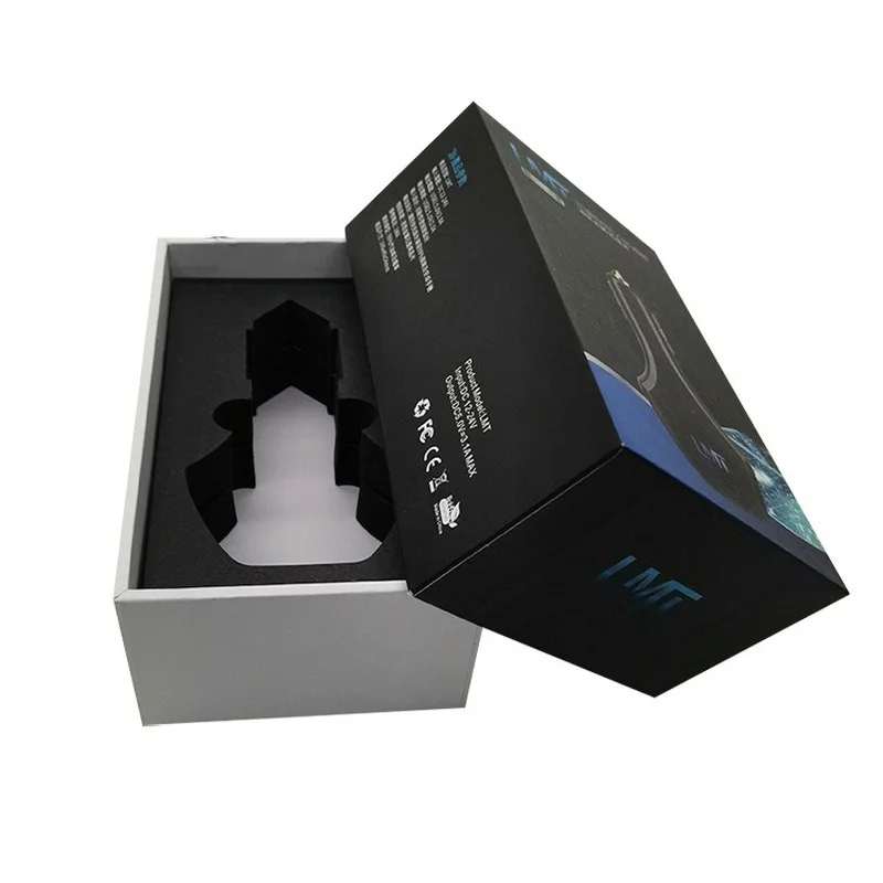 

Экологически чистый, индивидуальный логотип, Печатный жесткий переработанный стиль, картонная упаковка для ювелирных изделий, скользящий ...