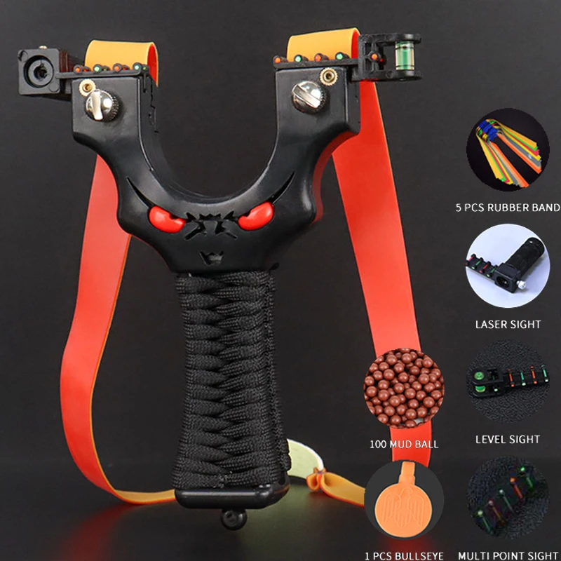 

High Quality Resin Rubber Band Slingshot Outdoor Hunting Slingshot Professional Fast Slingshot Suitable Adult Outdoor Activities