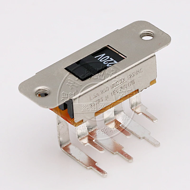 5 шт. SSA-22K01 раздвижной переключатель 6-контактный 2-ступенчатый 220 В до 110 боковой