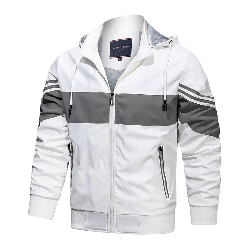 

Casual Waterproof Spring 2022 Military Jacket Men Jackets Coats Men Outerwear Casual Bomber Jacket Zipper Pilot Coat Hip Hop